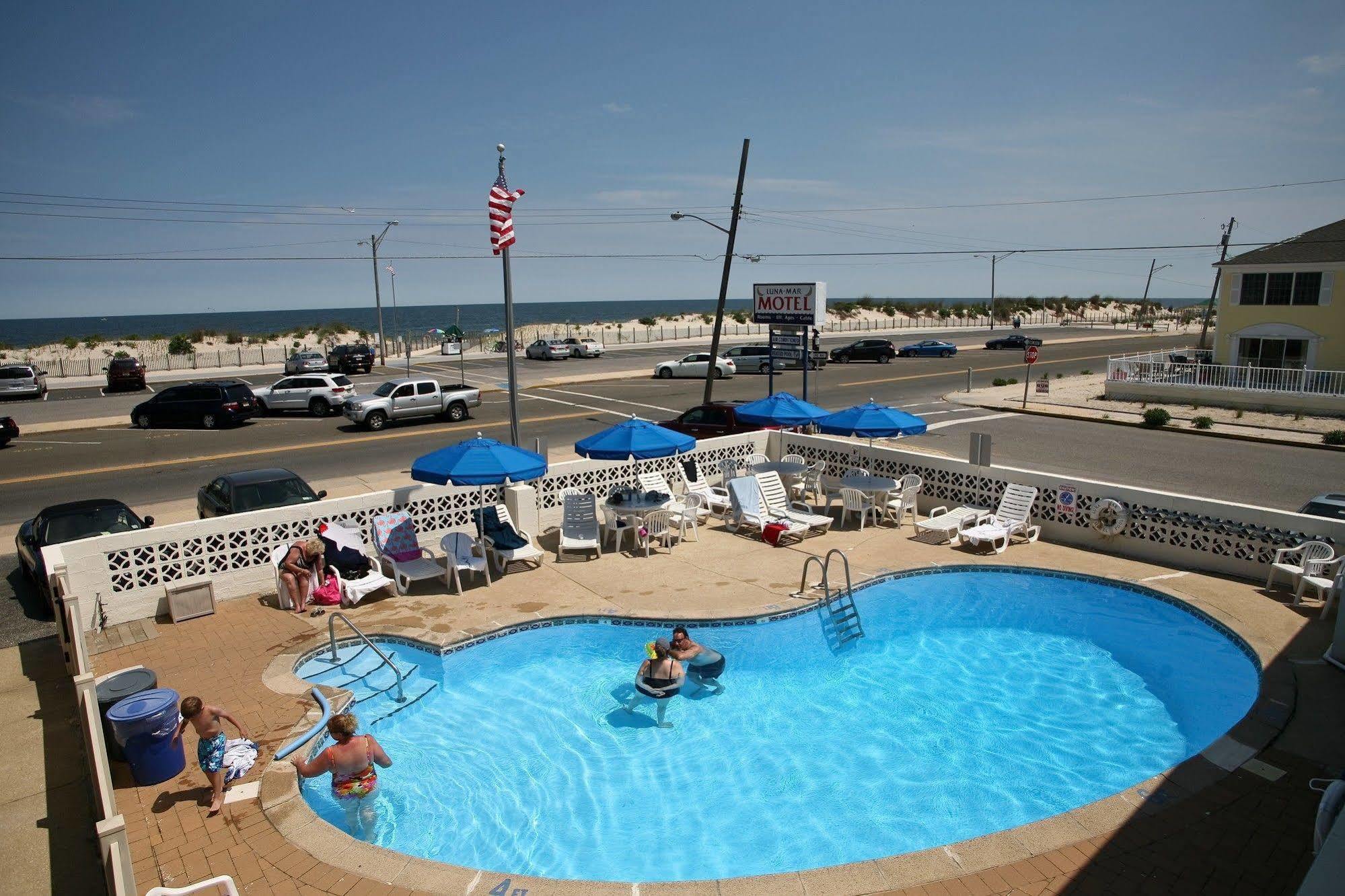 Luna Mar Motel Seaside Park Eksteriør bilde