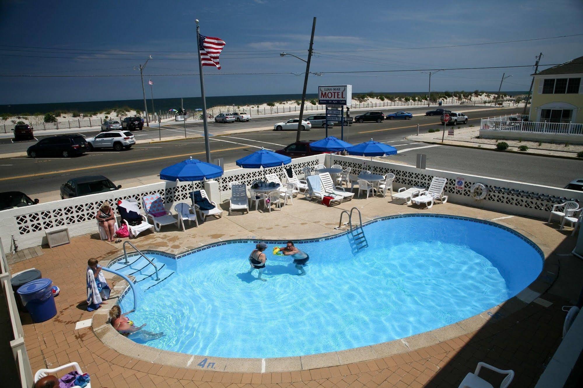 Luna Mar Motel Seaside Park Eksteriør bilde